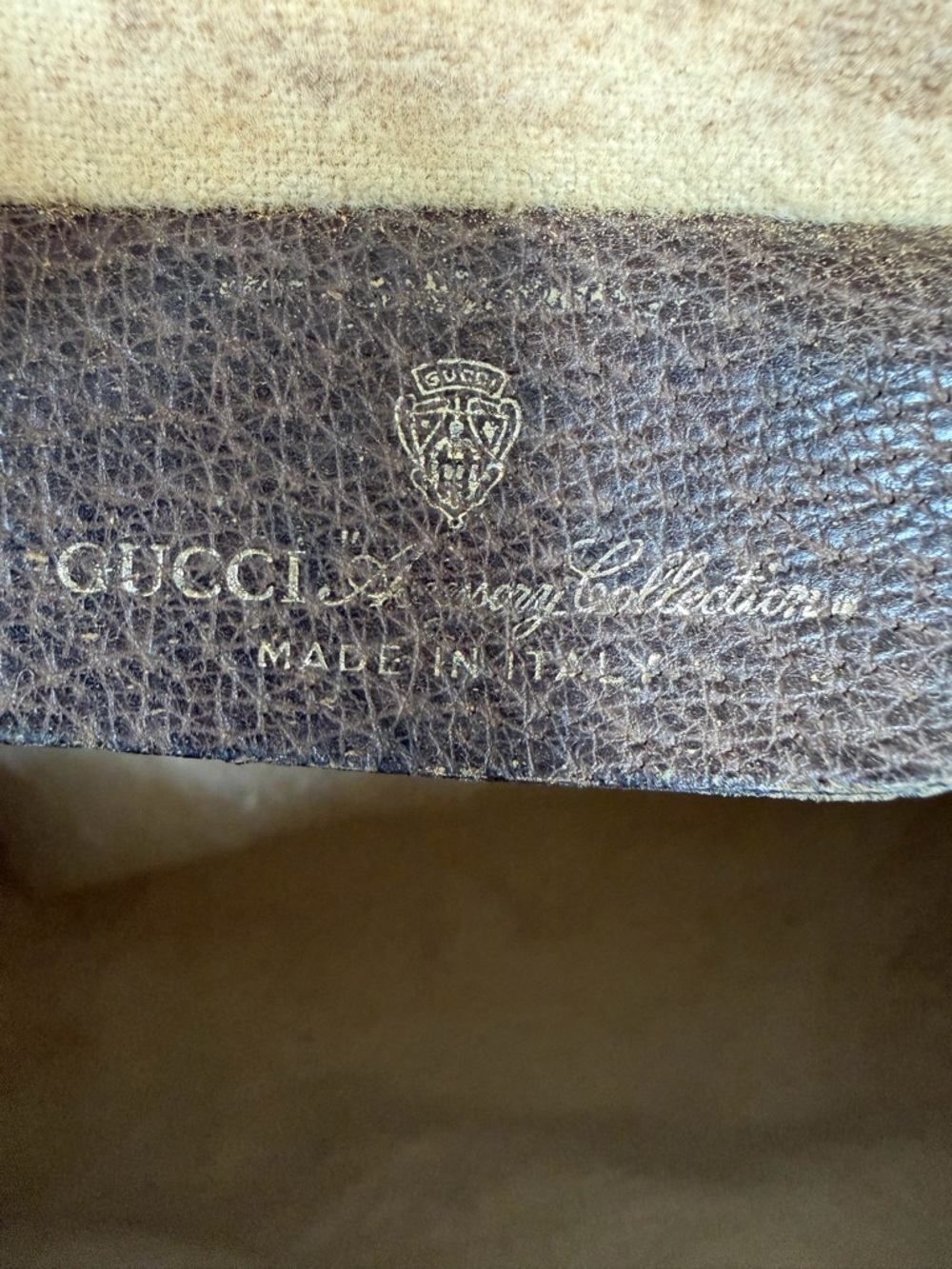 Gucci Ophidia GG Supreme Sherry Line Crossbody/Shoulder Bag with COA - Picture 13 of 17